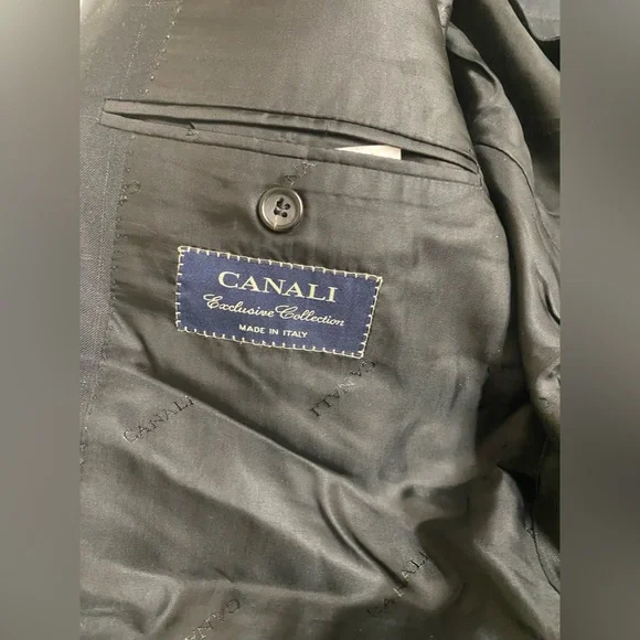 CANALI Blazer (44, Black, Wool) - Picture 3 of 4